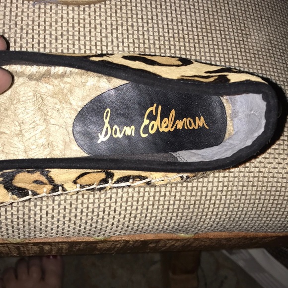 Brand new Sam Edelman leopard espadrilles size 10M - Picture 5 of 5